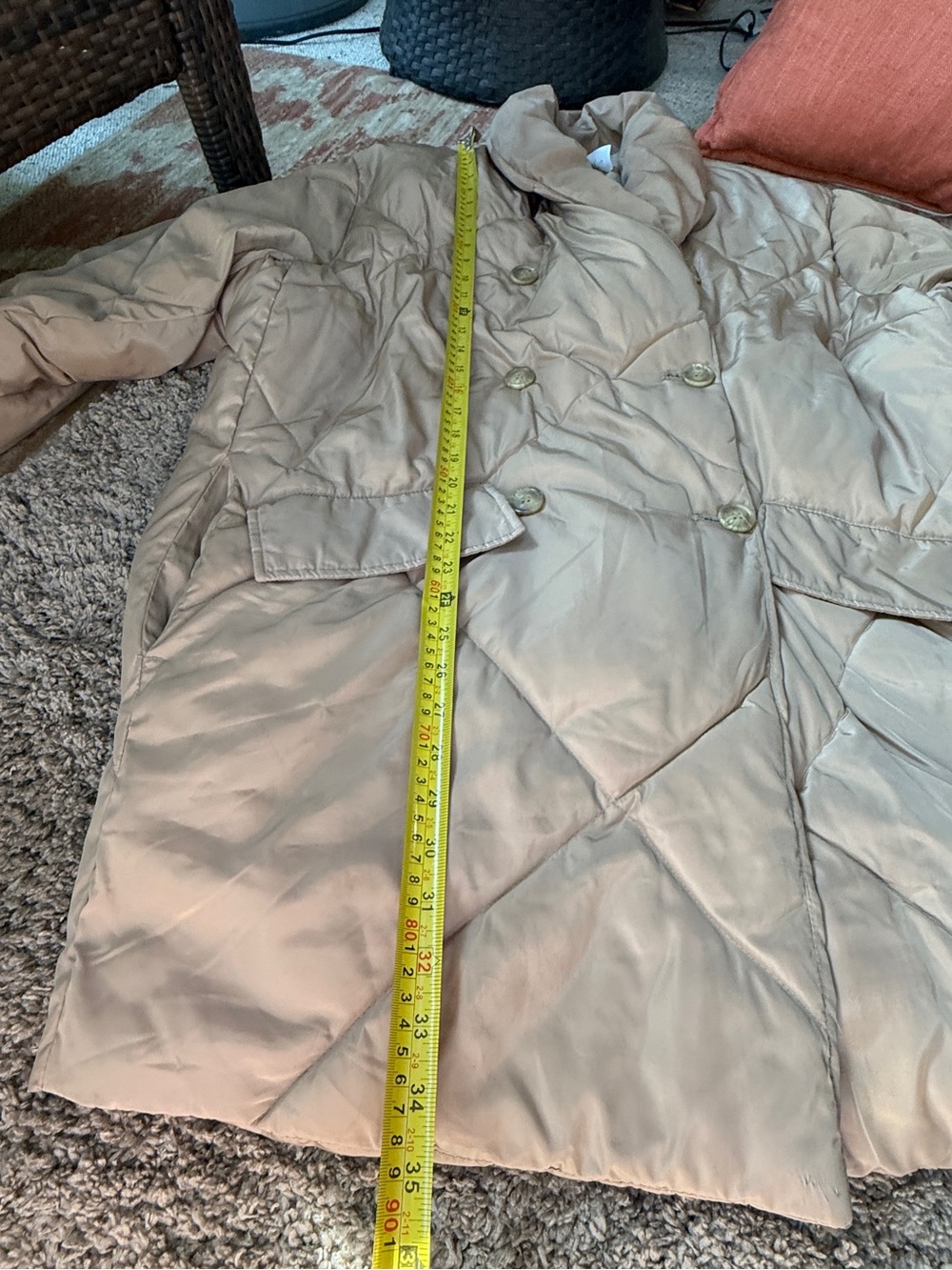 Free People PUFFA Oversized Quilted Puffer Coat! NWOT - Picture 3 of 10